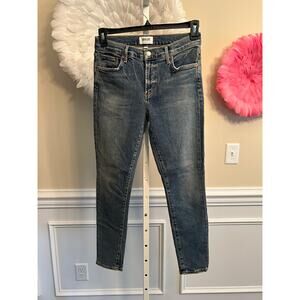 AGOLDE Sophie Ankle Speedway Mid Rise Jeans Size 28